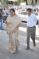 Celebs at Akkineni Annapurna Condolences